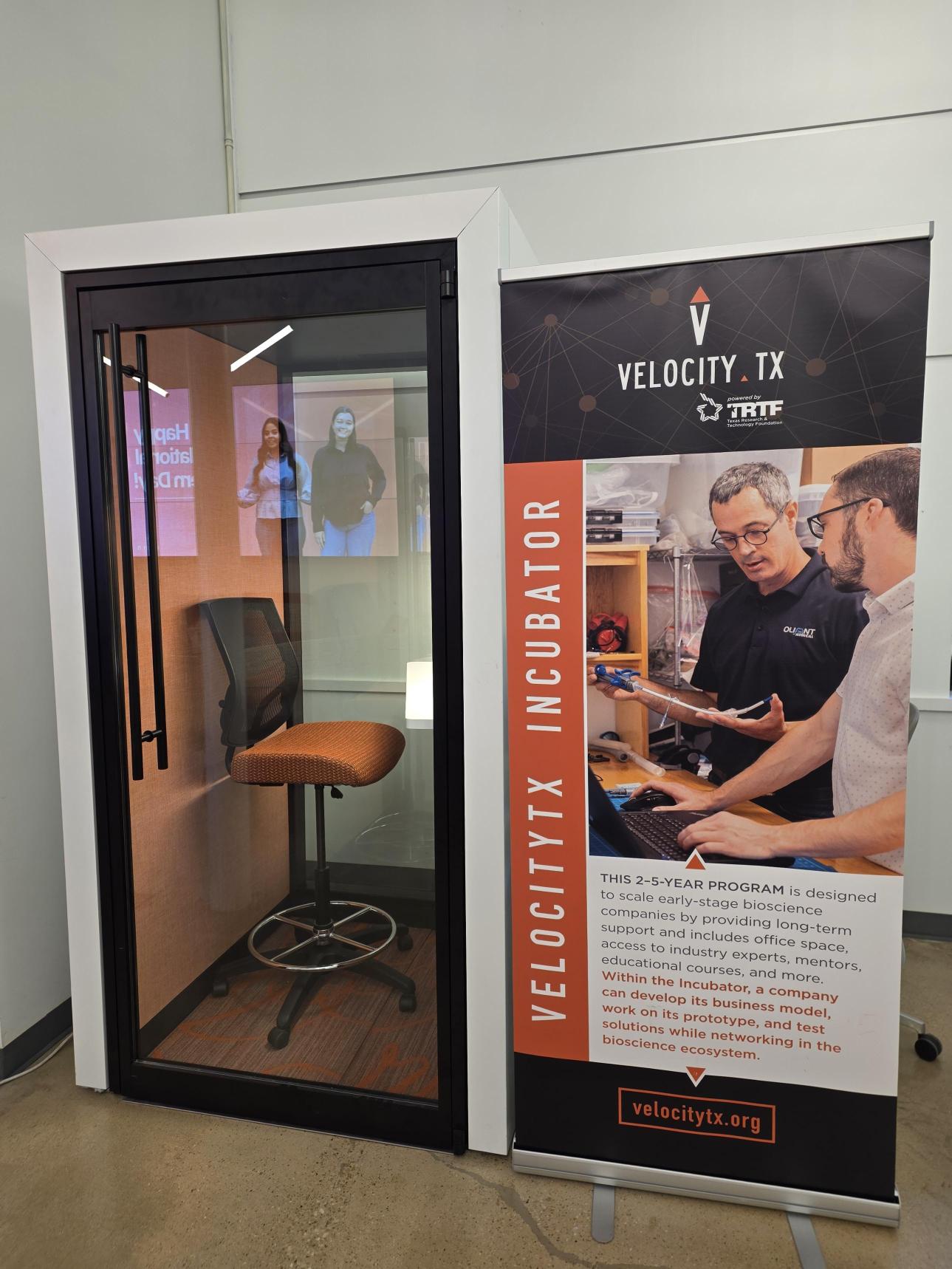 Placeholder image: Privacy Phone Booth