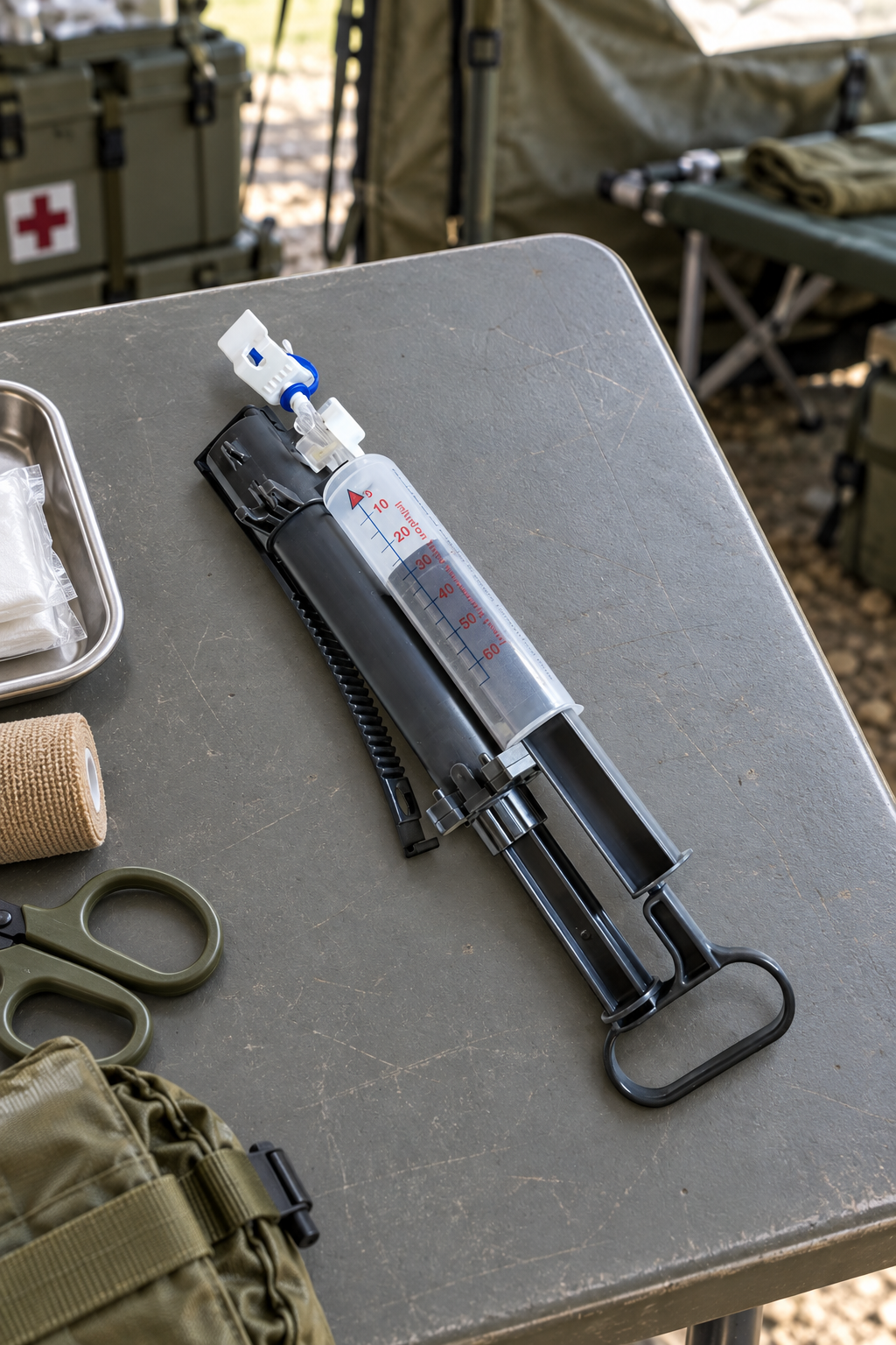 Photo placeholder: Designing for Battlefield Care.